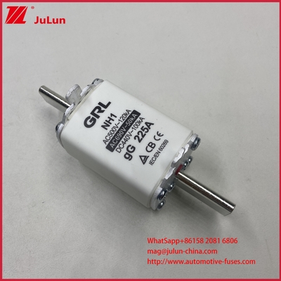 NH000 NT000 300A 225A 500V 120kA Hoogvermogen Zekering Zekeringelement met GG-gL Mescontact