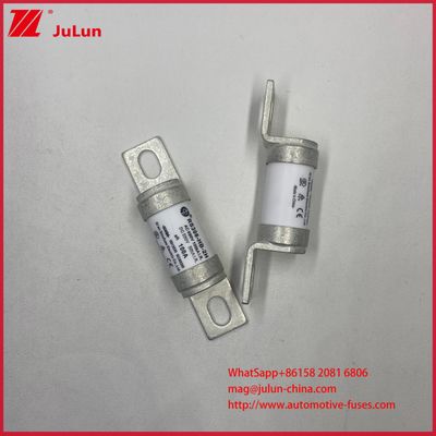 Rectifier, Inverter 80A 100A 550VDC 690VAC High Breaking RS308-HB M8 Capacity Ceramic Automotive Fuses With SCREW BOLT Mounting And AC690V/DC550V Rated Voltage