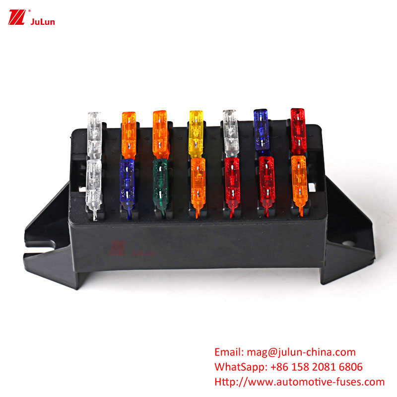 Externe afmetingen EU UL-standaard 30A-500A Bolt veiligheidsbeveiliging veiligheidsbeveiliging voor automobielcircuits Nylon veiligheidsbeveiliging