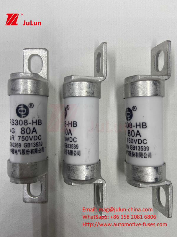 100A80A 750VDC Energieopslag 10A 25A 30A 50AEV Spanningsmicrofuse met slimme bescherming voor elektrisch tractiesysteem