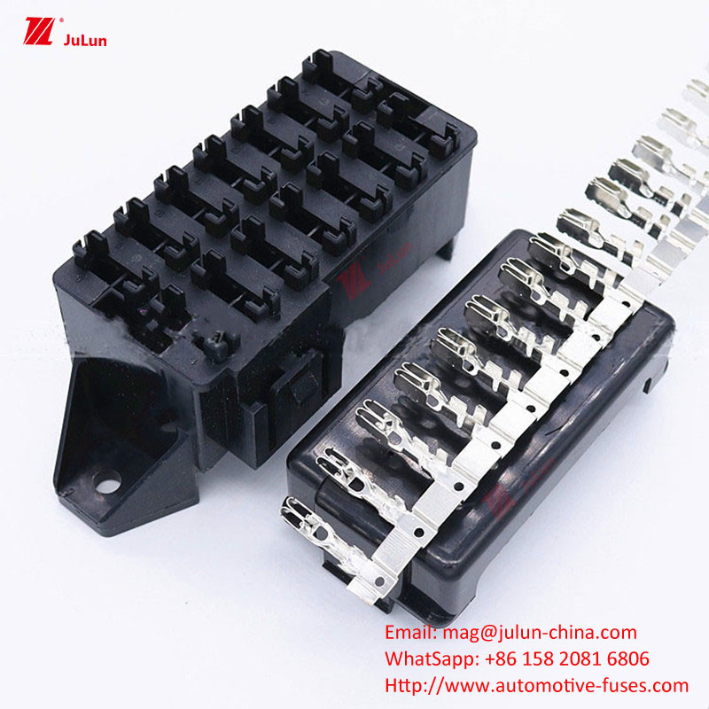 ANS/MIDI Kleine premium veiligheidsbeveiliging, handmatige reset voor elektrische voertuigen 30A-500A Nylon Plastic One/Bipolar 32V circuit breaker