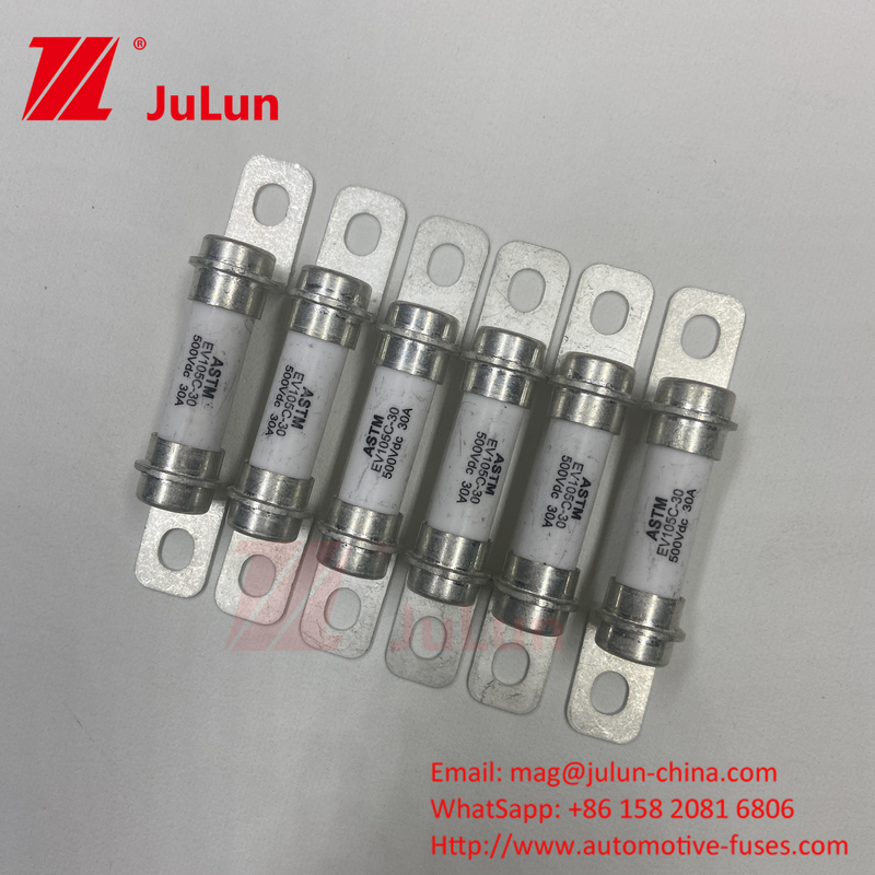 Bolts M6 Automotive High Quality DC Truck Hybride elektrisch voertuig 20A 10A 30A 500VDC lont