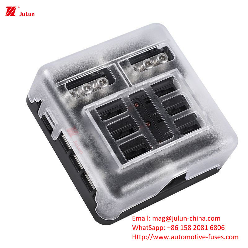 ANS/MIDI 30A-500A Handmatige resetcircuitbreaker voor automotive plastic/nylon behuizing