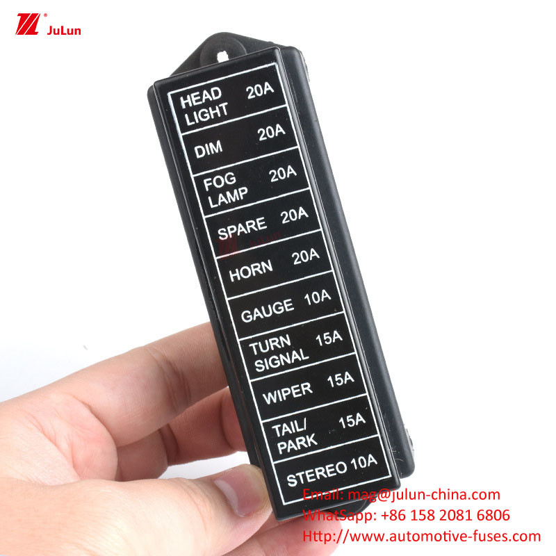 32V 500A Handmatig resetten Autoonderdelen Elektronisch circuitbeveiligingsterminal Stroom 30-500A Circuit Breaker Fuse Box