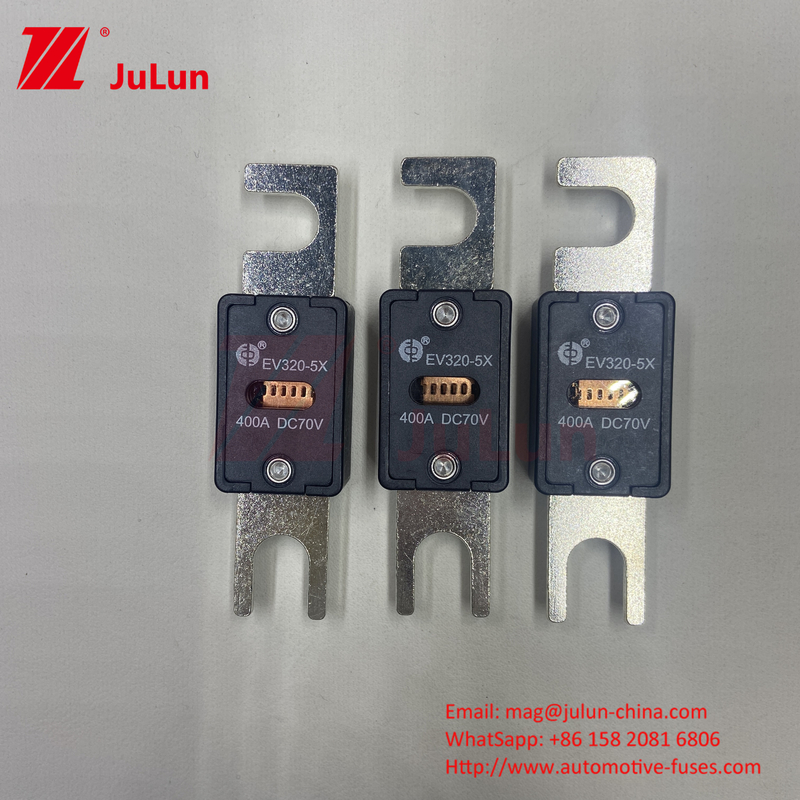 Elektrische voertuigbeschermer voor elektrische voertuigen in een doos 70VDC Nominale spanning M6 Bolt Type 250A EV320-5C
