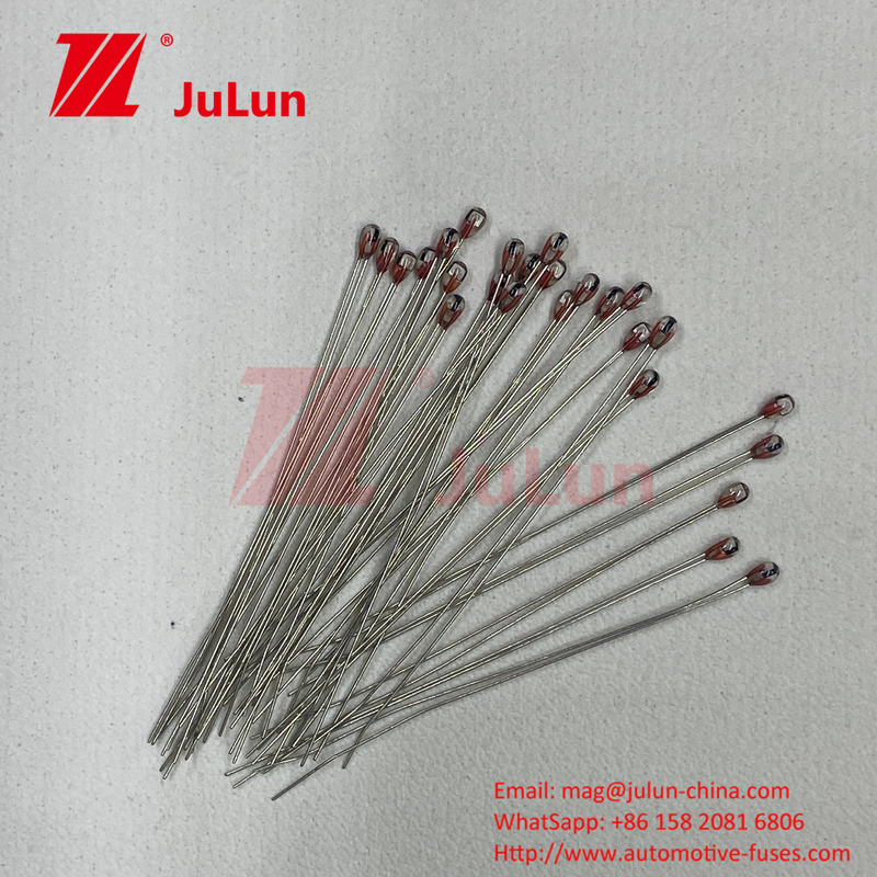 NTC-temperatuursensor Rood gelaagd draad Temperatuurmeting Thermistor Temperatuursensor 100K3950