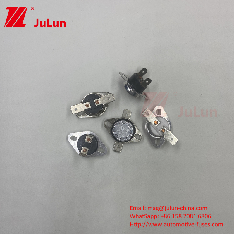 Bimetalen KSD301 10A 250V Disc Snap Action Thermostats, Low Temperature Limited Control Switch H31 250V 10 13C