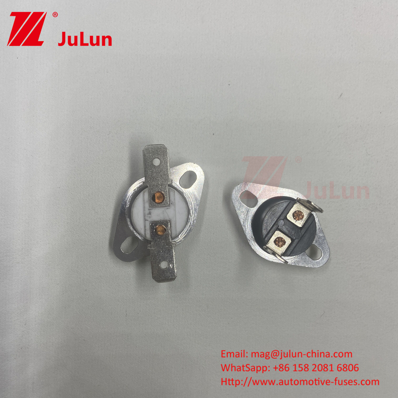 KSD301 Thermistor Temperatuursensor Geen storing Verblindende normale toestand ≥100000 keer Levenscyclus 92°C