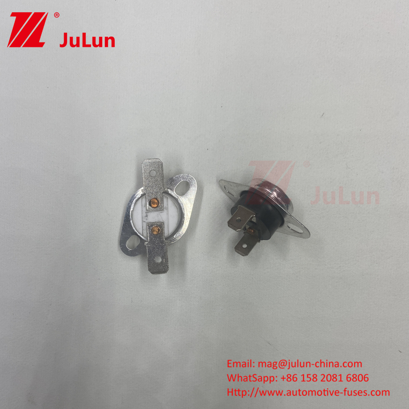 Hermal Switch Contact AC250VM Manual Reset Thermal Protector Mikrogolfovens Gebruik over Heat KSD Bimetalen Thermostaat