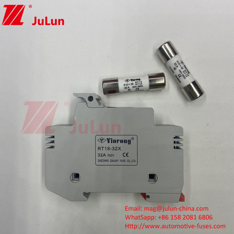 PV-30 CE TUV 10*38mm Dc 6A,8A,10A,12A,15A,20A,25A,32A PV Zonne-energie Dc 1000V Fuse Met Fuse Voor Zonne-energie PV Module Bescherming