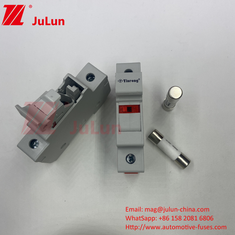Zonne-energie-spuitstukken voor fotovoltaïsche busboxbescherming DC 1000V PV-spuitstukken 6A 10A 15A 20A 25A 30A Hoogspanning voor zonne-energie