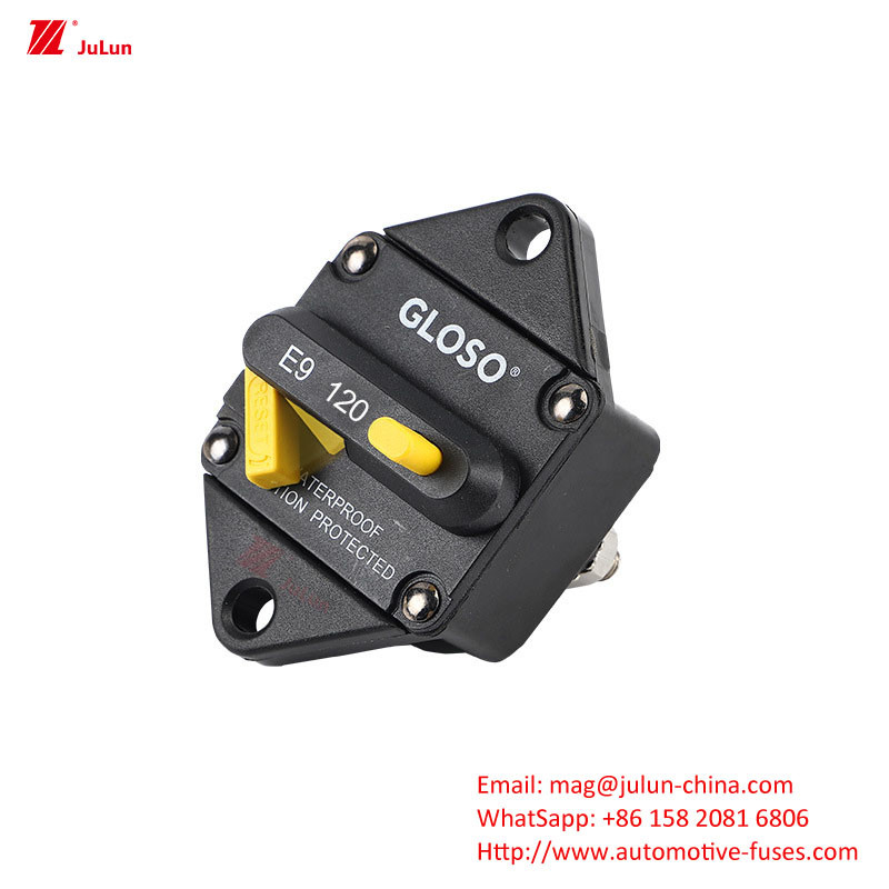 Automobiele elektronische circuitbescherming met LED-licht Multi-Way Fuse Box SBH-6PD Schroef 30A-500A Twee-pool 32V handmatige re