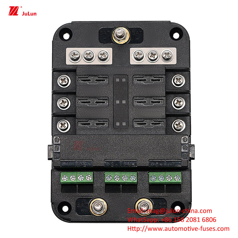 Heavy Duty Automotive Parts 30A-500A Motorcycle Resetable Circuit Breaker Voor Bolt/Bolt Fuse Nominale Spanning 32V Circuit P
