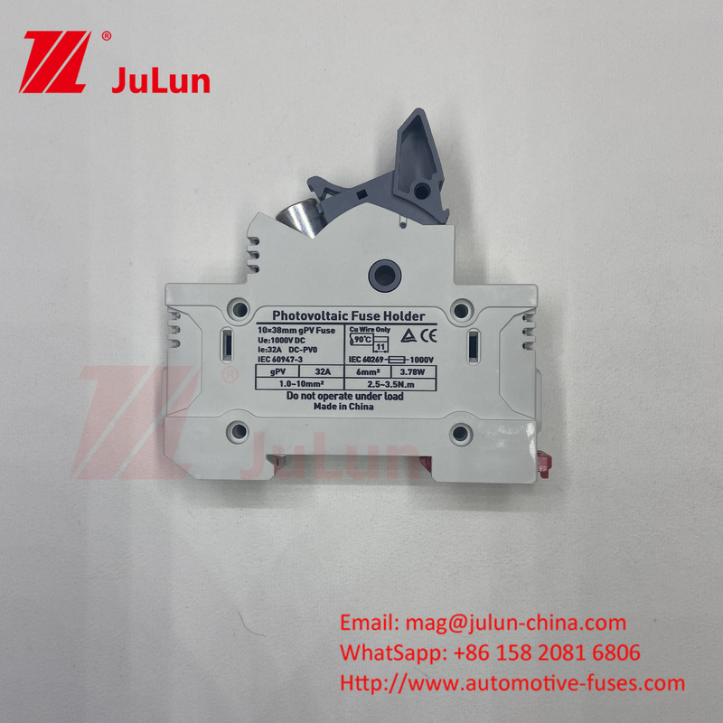 1000VDC 1500VDC 500VDC Zonne-PV-sluiting GPV Zonne-PV-sluiting en -houder voor systeembescherming Nog geen beoordelingen