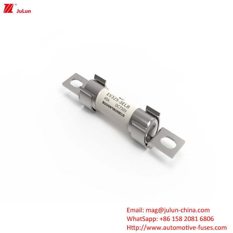 Bolt schroef zilver gecoate zekering Nominale spanning DC750V 40A Middelgrote fusie kenmerken