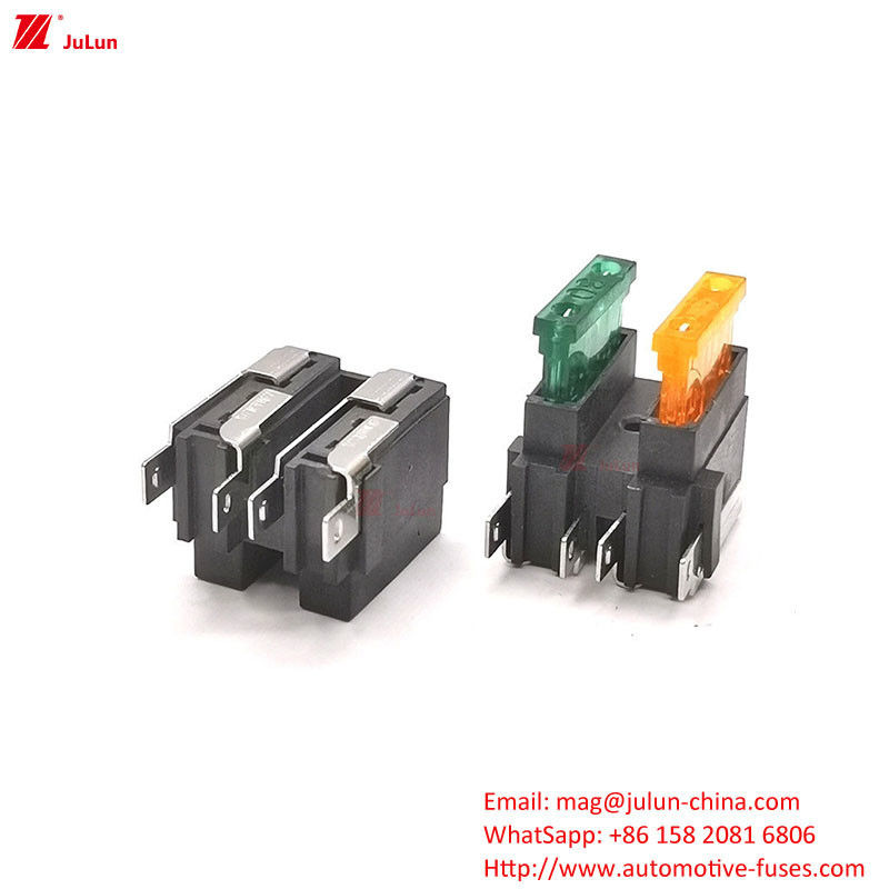 32V nominale spanning koper contact automatische reset circuit breaker 30A-500A auto zekering houder Nylon plastic