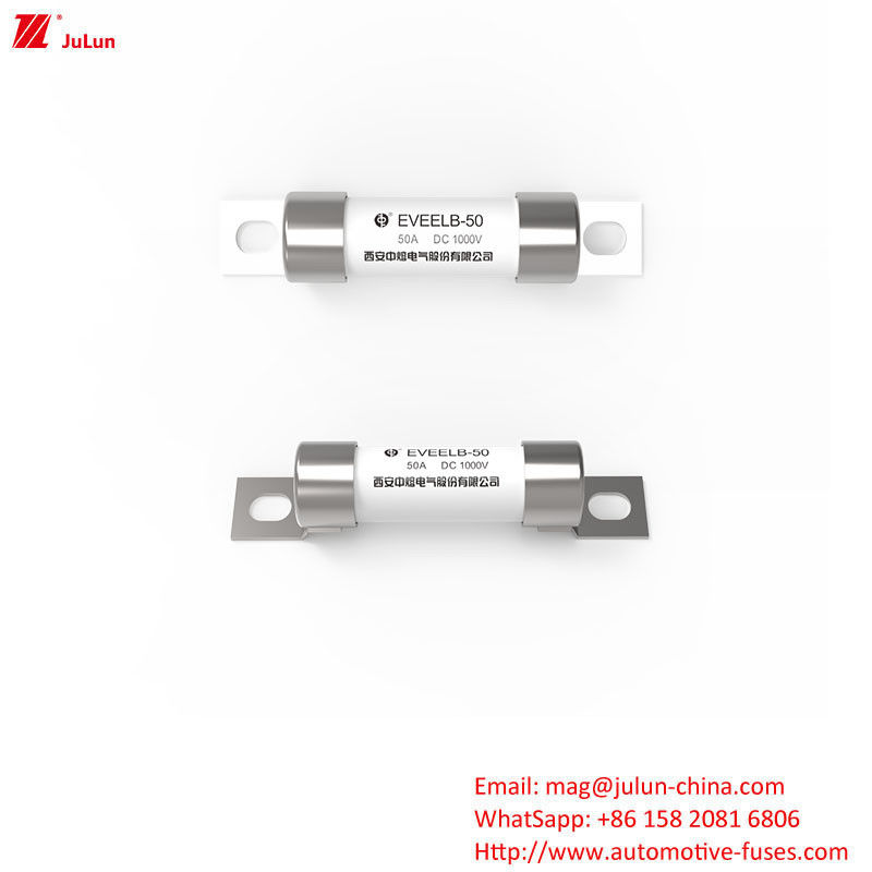 Bolt Schroef Bescherming EV Draagbare EV Charger Fuse Voor Draagbare Oplaadoplossing DC1000V 10A-50A