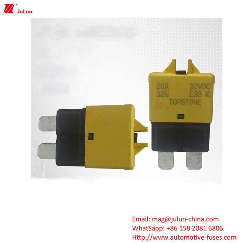 Machine Manual Reset Switch Yacht Manual Reset Circuit Breaker EU UL Geklasseerd 32V Koperen Veiligheidsholder