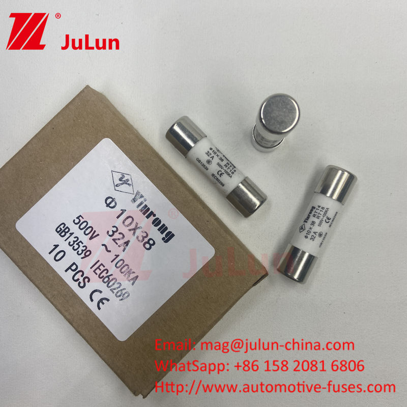 PV 6A 10*38mm AC500/690V Breekcapaciteit TUV Panel Mount Pv String Fuses CE gecertificeerd
