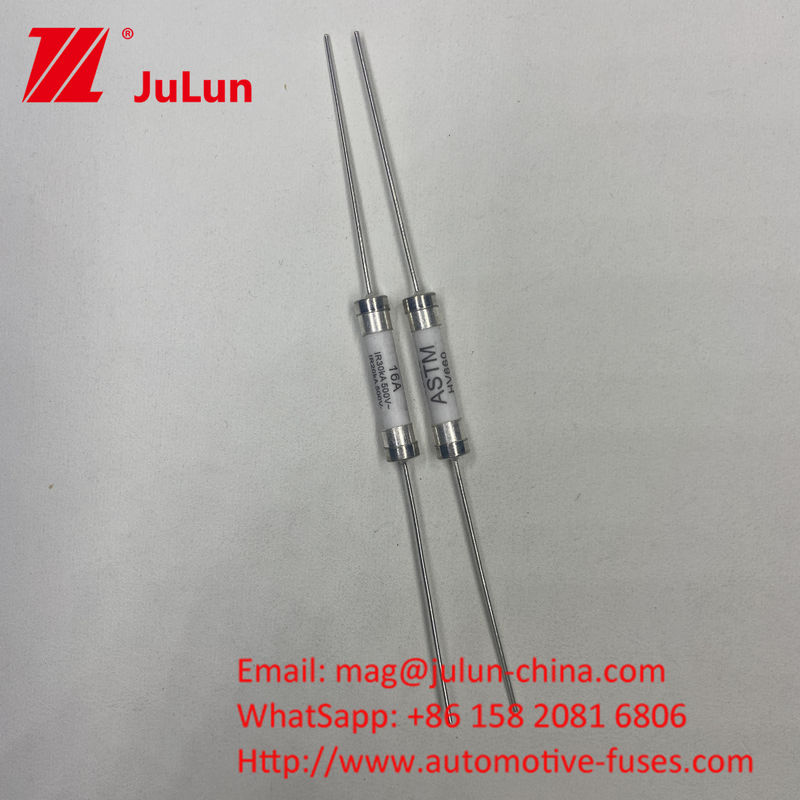 HV660 ASTM 16A 500VDC 30KA Keramische automobielfluizingen Axial Lead Mounting Method 6*32mm