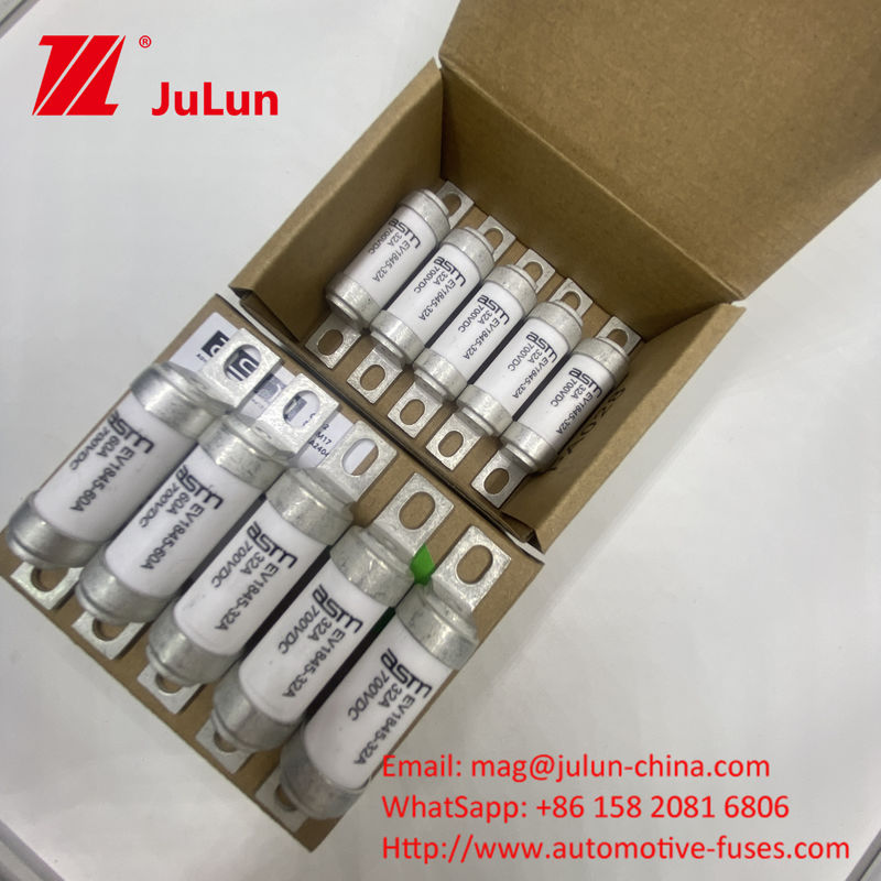 EV1845 20A 700VDC Bolt Fuse 5-150A voor elektrisch voertuig / HEV schroefmontage