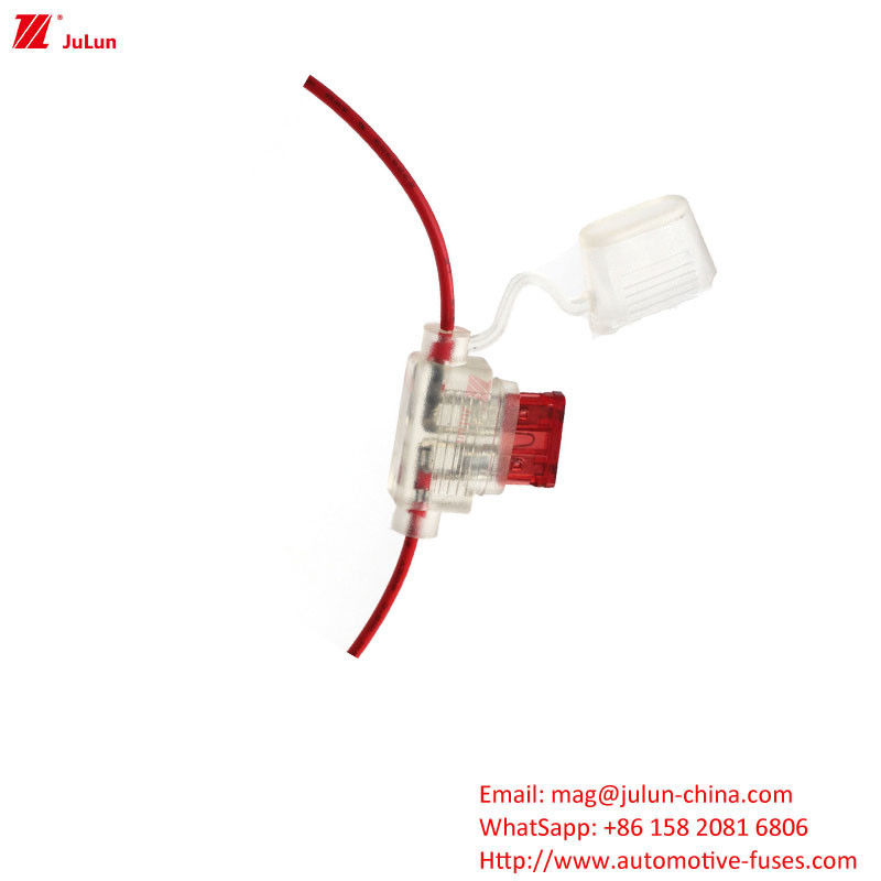 Eu UL Standaard zekeringhouder / doos Buitengrootte schakelaar Plastic / Nylon behuizing Standaard stroomspanning 25A-80A 32V
