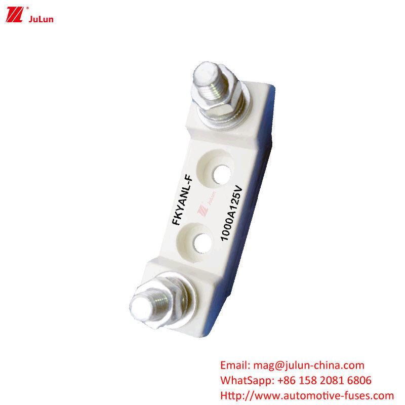 UL-standaard Bipolar Automotive Spare Parts Plastic Housing Fuse / Fuse Holder Nominale spanning 125V