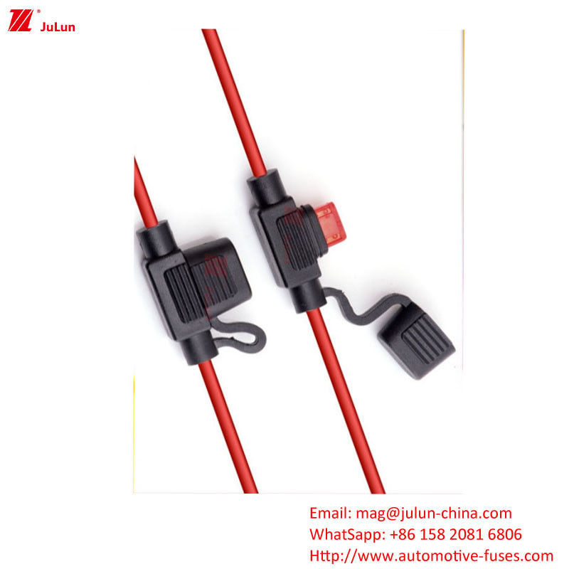 Middelgrote, kleine, grote kwaliteit met lood waterdicht lonthouder/circuitbreaker Nylon behuizingsmateriaal Nominale spanning 32V Automobiele/elektrische voertuigen/bustoepassingen