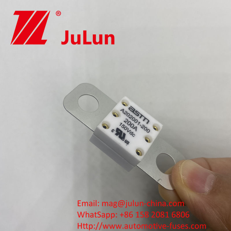 Top- Keramische autoverzekering A202001-100A 150VDC voor auto-oplader en enz. Keramisch koper zilver kwarts zand goud 100A 150A 200A 250A 300A 350A 400A 500A