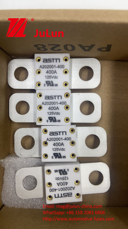 150VDC 500A A202001 ASTM-gegradeerde keramische voertuigbeschermers met batterij voor energieopslag voor auto's