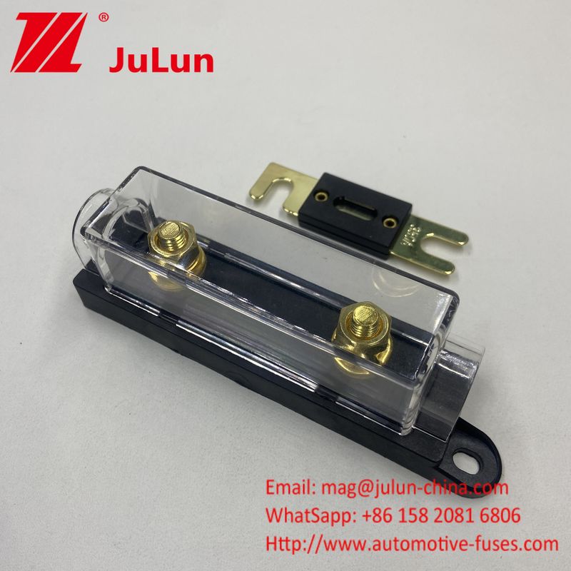 50 ampere Aut Anl Fork Car Fuse met houder Custom Customer Logo Kan worden aangepast