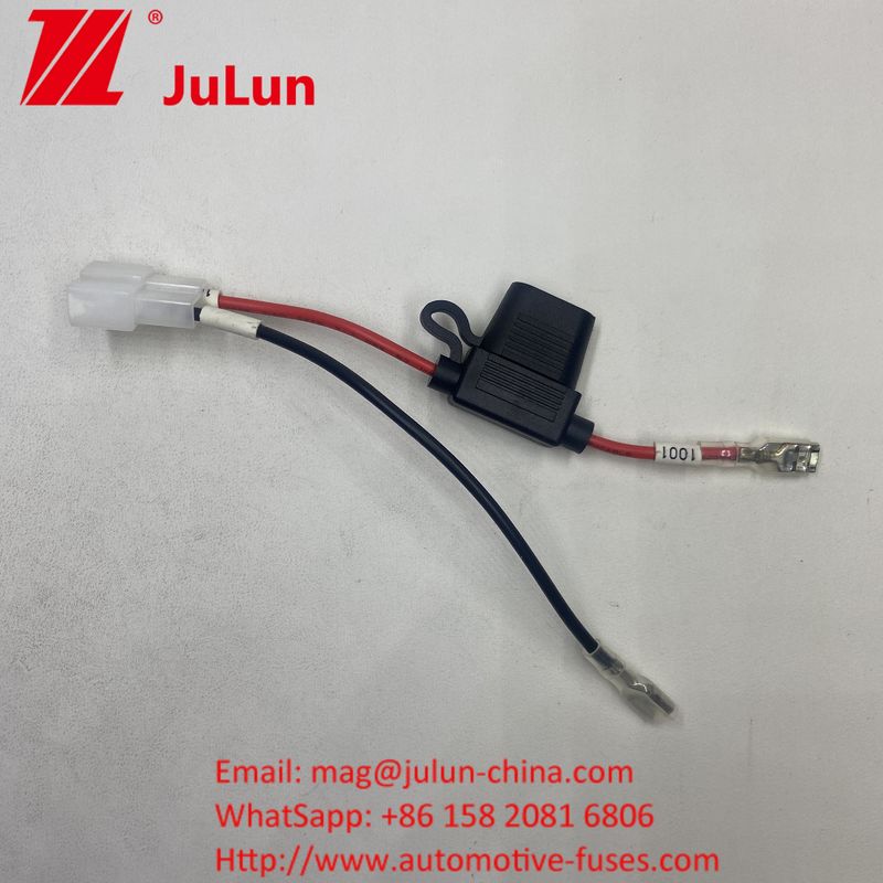 Batterij veiligheidsbeheerder connector verlengkabel draad harnas connector met rode 2-pin connector voor kinderen 12V Ride-On Truck Electric ATV Ebike
