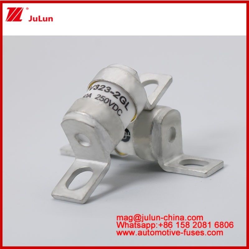 EV323-2GL 50A DC250VDC Tubulaire keramische veiligheidsbuis Strom gespannen structuur Vibratiebestendige mechanische schok EV of HEV Compacte grootte Elektrisch voertuig met hoge waarde