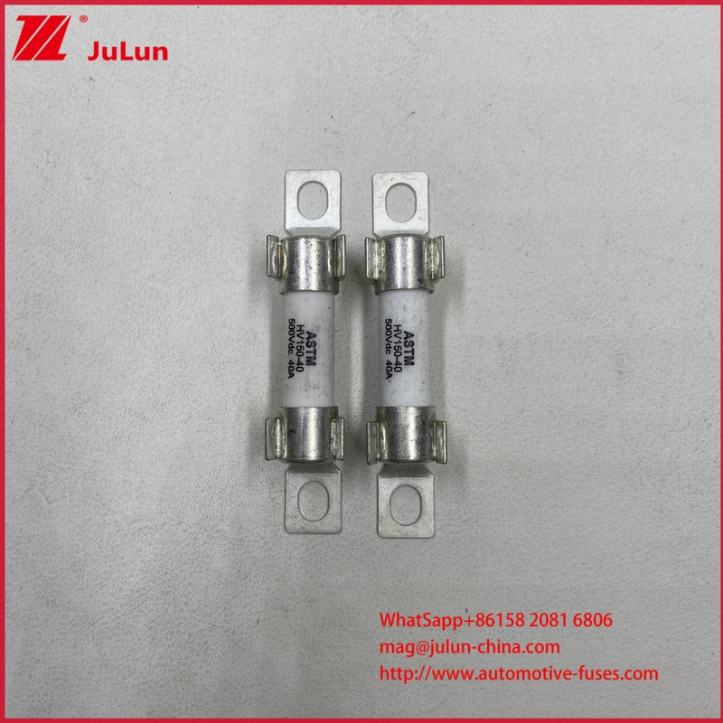 AC Ev Charger Adapter Compatible Fuse Met DC500V / 20KA Nominale Spanning Kleine grootte