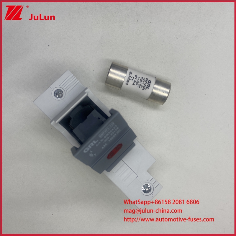 63A Fotovoltaïsche veiligheidsbevestiger 22*58mm 1000DC TUV CE Veiligheidsverbindingsgrootte voor GB/T14048.3 Standard
