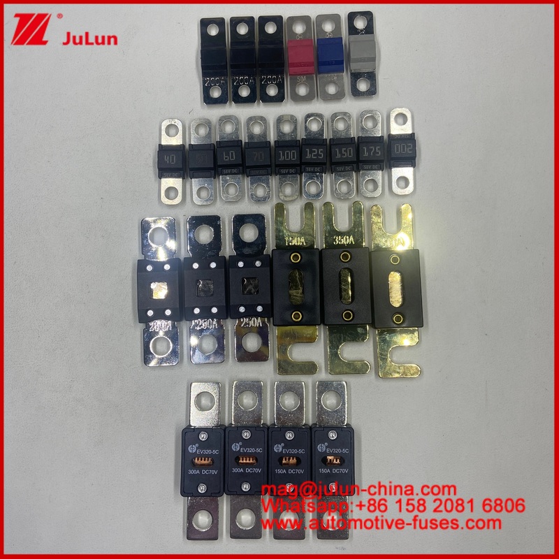 High-Capacity Auto Fuse High Quality ANM ANM-B Fuse 30A-600A 58V Automotive Substitute MEGA 298 998 MEGA 40A-500A Bolt on Car Fuse  Copper Automotive Fuses Bolt down