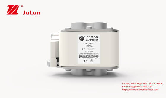 ROHS-Automatische het Terugstellenfunctie van de Elektrisch voertuigzekering rs306-3-AN1P 1500A 250VAC