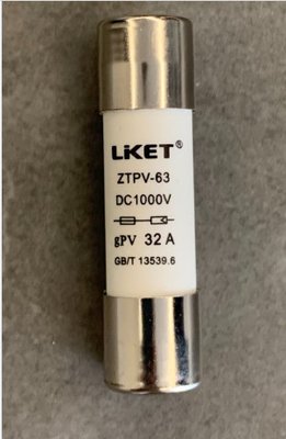 63A 1000VDC Zonne-PV-sluiting F - 14x51mm Temperatuurbereik -50-105°C