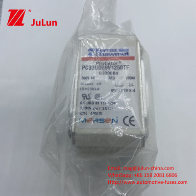 Ferraz D300084 Keramische voertuigbeschermers 1250A 690V 200KA Dc Foutstroom