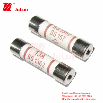 Vermogen BS1362 B6*25mm Keramische voertuigbeschermers voor elektrische stroom 3A 5A 7A 10A 13A 20A