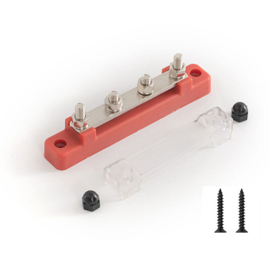 RV Truck Marine Boat Warm Rood 3/8 'Stud Bus Bars Terminal Block Battery Busbar Voor Machine Car