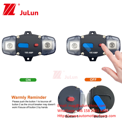 Schakelaar veiligheidsbeschermer reset 50A 60A 80A 100A 150A 200A 250A 300A AMP Auto boot auto waterdichte beveiligingsbeschermer