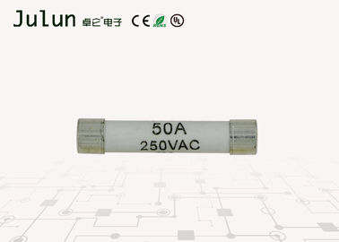 Snel Acteren 250v 50 Ampèreac de Beschermingszekering 6x30mm van de Zekeringskring Vrij Halogeen