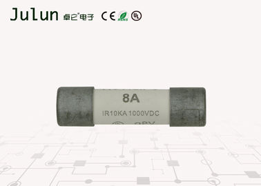 8 Zekering 10x38mm 1000v Gelijkstroom van de ampère sneed Ceramische Hoogspanning snel Loodvrij Materiaal