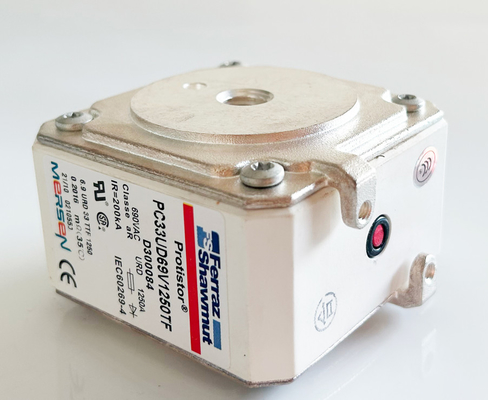 Ferraz D300084 Originele keramische voertuigbeschermers 1250A 690V 200KA DC-foutstroom
