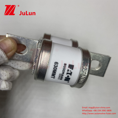 MUSSMANN Performance Twin Flat Plate Bolt Type Ceramic Automotive Fuse 690V M6 M8 Installatiemodus voor optimale