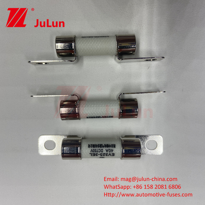 Keramische buis15A 40A 50A EV FUSE 750VDC EV32510A-50A 750VDC Keramische bouten montage automobiel fusie