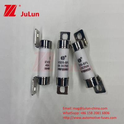 Automobiele ceramische bouten gemonteerde zekeringenEv325 zekeringen Bolt montage 10A 15A 40A 50A 750VDC