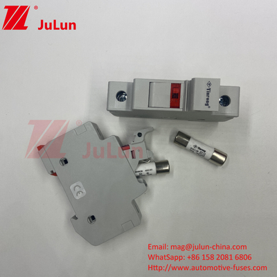 1000VDC Zonnebrandstof Keramisch 30kA 10x38mm Lage prijs 10x85mm PV Zonnebrandstof Keramisch DC-sluiting 1500vdc PV-sluiting Fa