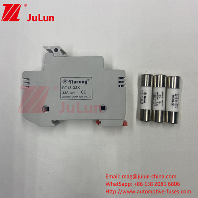 TUV CE 10*38mm DC 1000V zonne-PV-sluiting fusibel 20A met LED-sluitingshouderbescherming voor zonne-omvormer